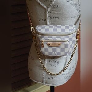 Louis Vuitton Damier Azur Mini Bumbag